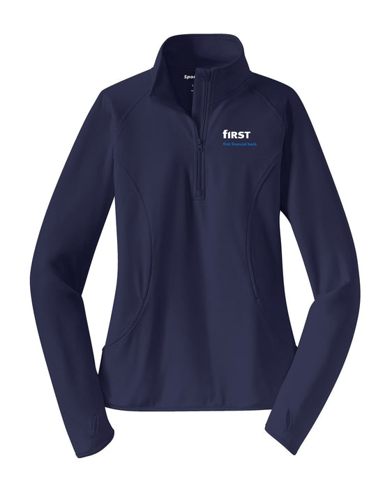 First Financial - Ladies Half-Zip Pullover