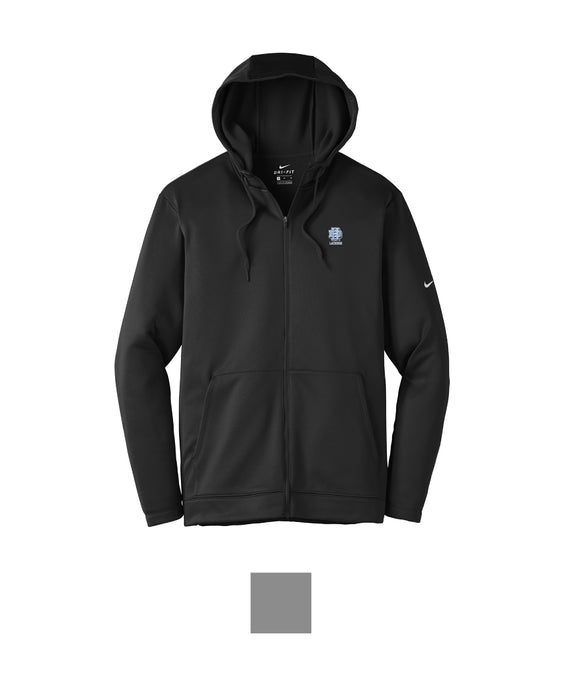 Hilliard Darby Lacrosse - Nike Therma-FIT Full-Zip Fleece Hoodie