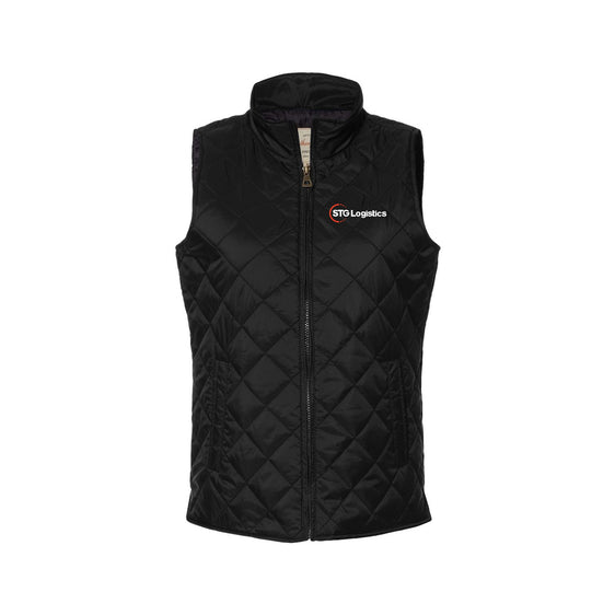 STG Logistics - Weatherproof - Women's Vintage Diamond Quilted Vest