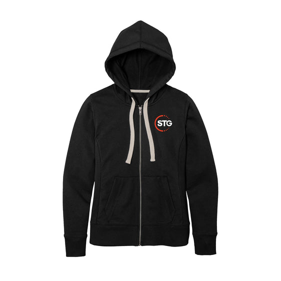 STG Logistics - District Women's Re-Fleece Full-Zip Hoodie