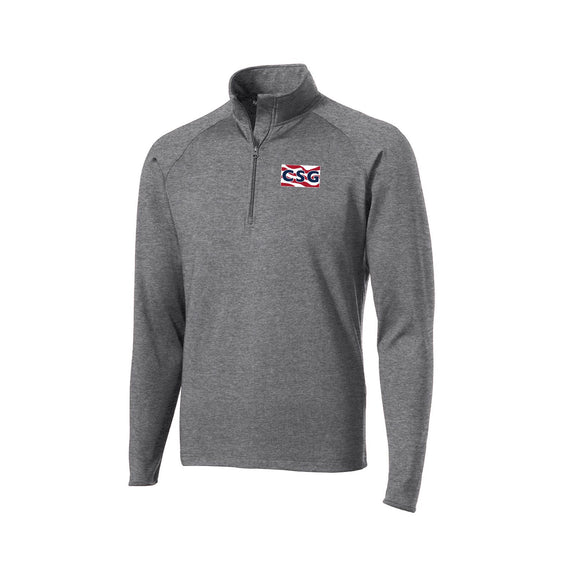 Construction Services Group - Sport-Tek Sport-Wick Stretch 1/2-Zip Pullover