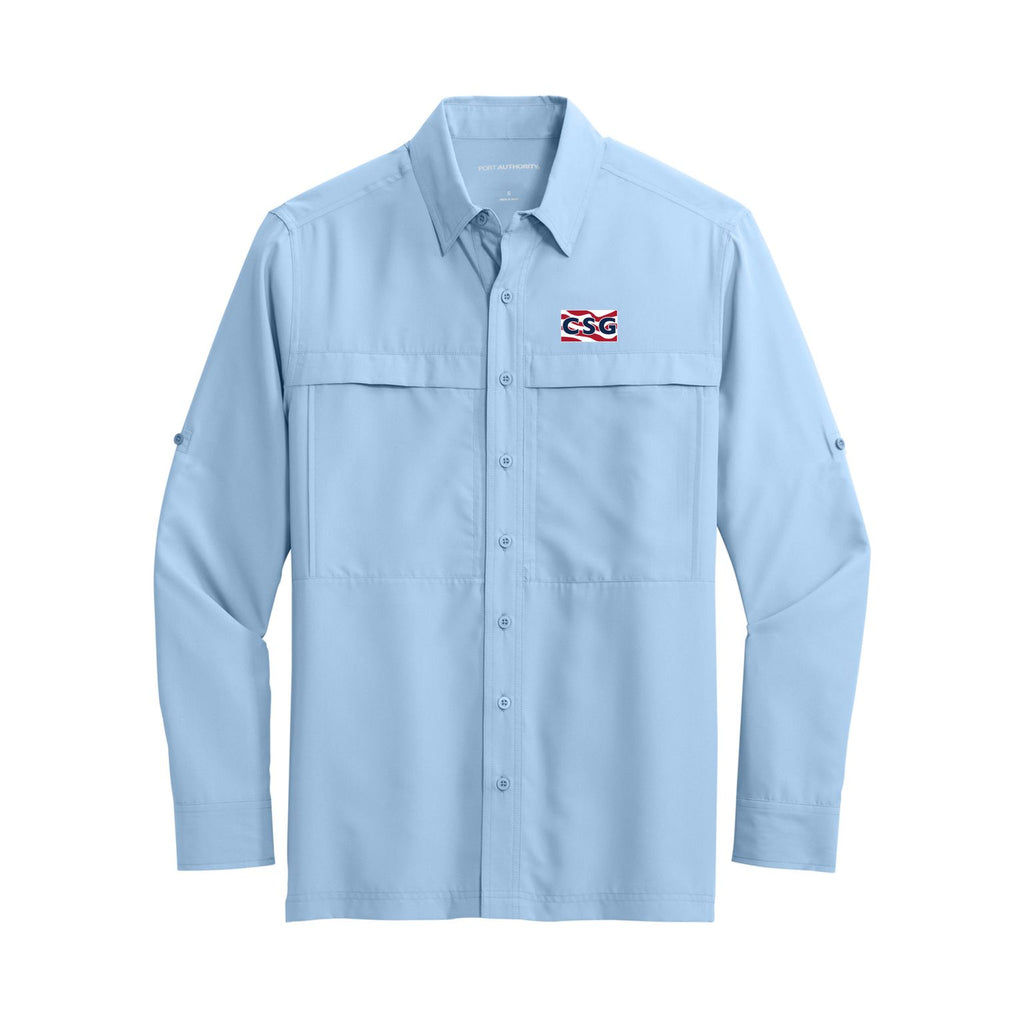 Construction Services Group - Port Authority Long Sleeve UV Daybreak Shirt