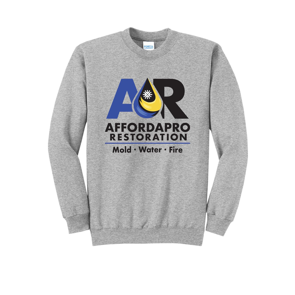 Affordapro Restoration - Port & Company Core Fleece Crewneck Sweatshirt