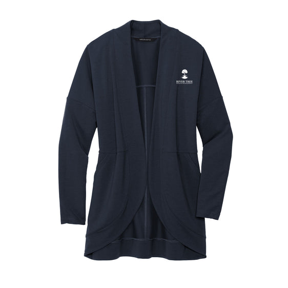 River Tree Wealth Management - MERCER+METTLE Women’s Stretch Open-Front Cardigan