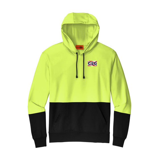 Construction Services Group - CornerStone Enhanced Visibility Fleece Pullover Hoodie