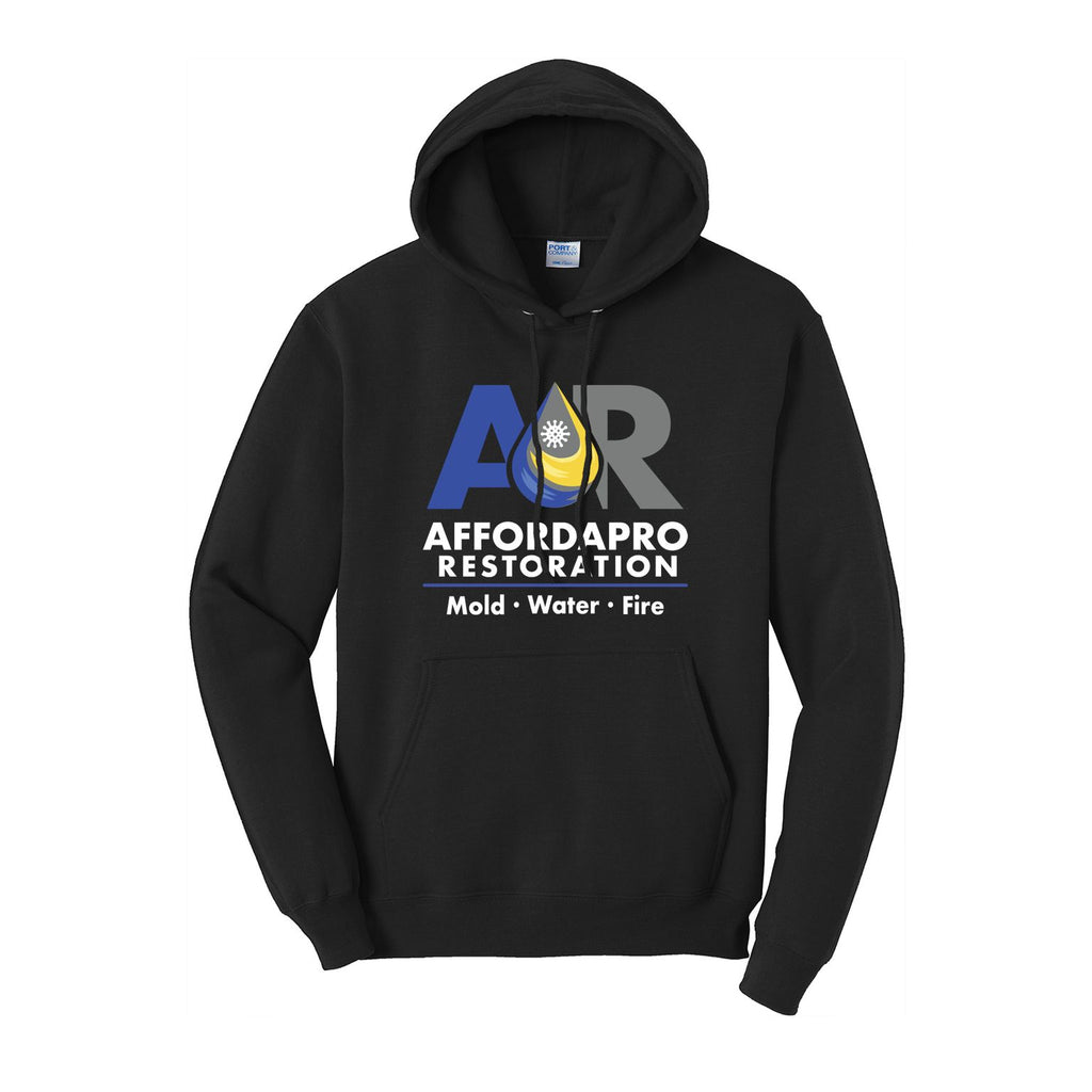 Affordapro Restoration - Port & Company Core Fleece Pullover Hooded Sweatshirt