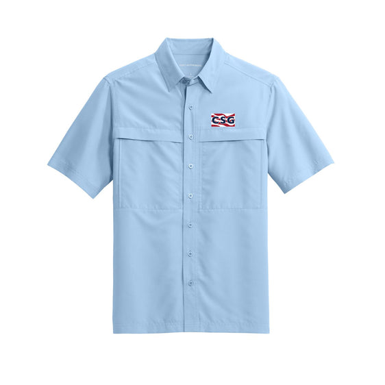 Construction Services Group - Port Authority Short Sleeve UV Daybreak Shirt