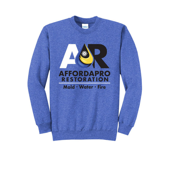 Affordapro Restoration - Port & Company Core Fleece Crewneck Sweatshirt