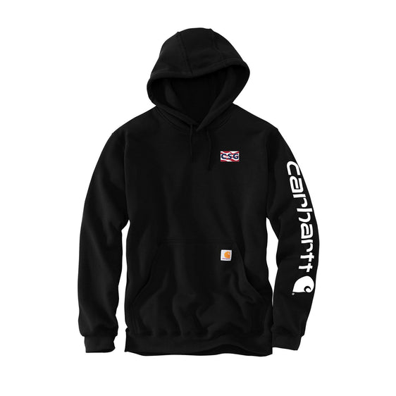 Construction Services Group - Carhartt Midweight Hooded Logo Sweatshirt