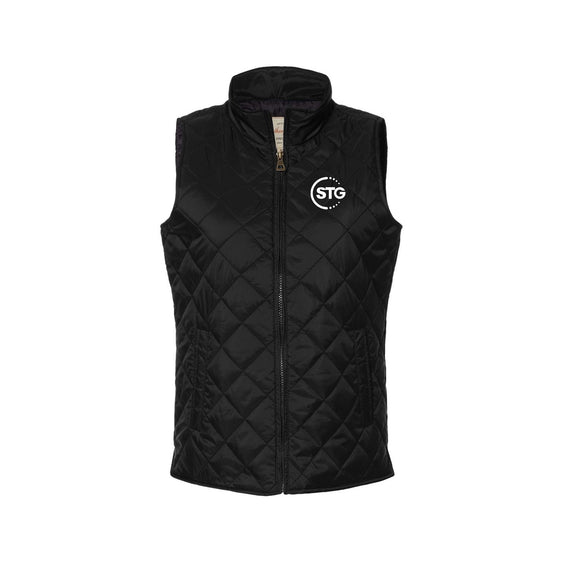 STG Logistics - Weatherproof - Women's Vintage Diamond Quilted Vest