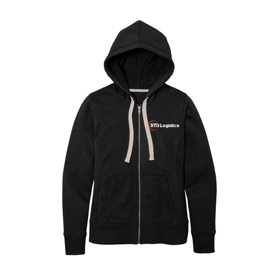 STG Logistics - District Women's Re-Fleece Full-Zip Hoodie