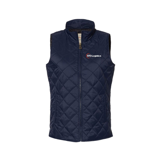 STG Logistics - Weatherproof - Women's Vintage Diamond Quilted Vest