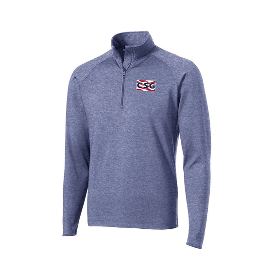 Construction Services Group - Sport-Tek Sport-Wick Stretch 1/2-Zip Pullover