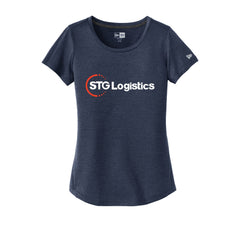 STG Logistics - New Era Ladies Series Performance Scoop Tee
