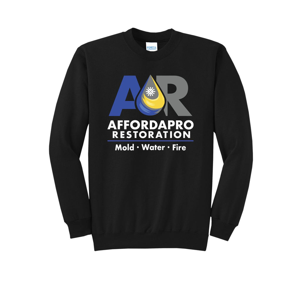 Affordapro Restoration - Port & Company Core Fleece Crewneck Sweatshirt