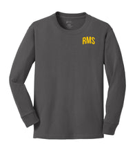 Ridgeview Middle School - Port & Company Youth Long Sleeve 5.4 oz. 100% Cotton T-Shirt