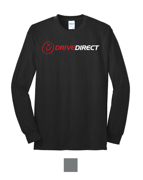 Drive Direct - Port & Company Long Sleeve 50/50 Cotton/Poly T-Shirt