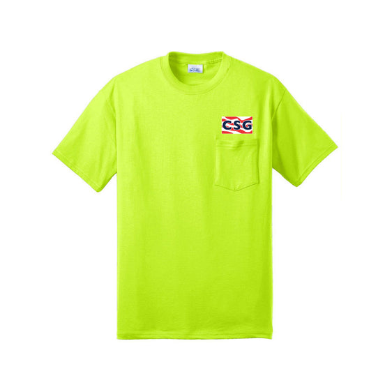 Construction Services Group - Port & Company TALL Core Blend Pocket Tee