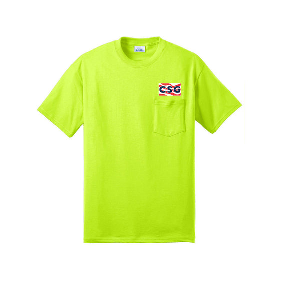 Construction Services Group - Port & Company Core Blend Pocket Tee