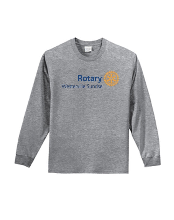 Westerville Sunrise Rotary - Port & Company Long Sleeve Essential Tee