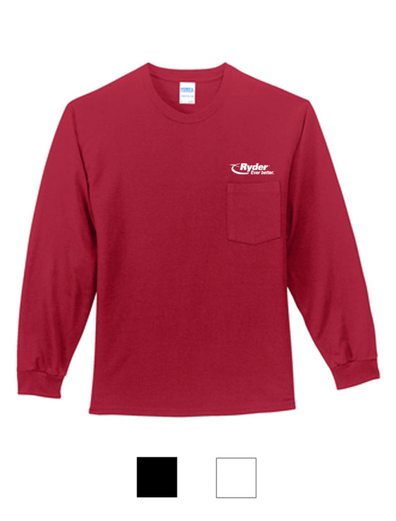 Ryder - Long Sleeve Essential Tee With Pocket (Tall)