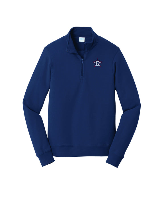 Centennial High School - Port & Company Fan Favorite Fleece 1/4-Zip Pullover Sweatshirt