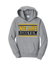 Ridgeview Middle School - Port & Company Youth Fan Favorite Fleece Pullover Hooded Sweatshirt