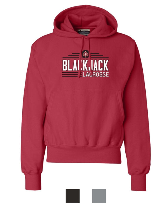 Blackjack Elite Lacrosse - Champion Reverse Weave Hooded Sweatshirt