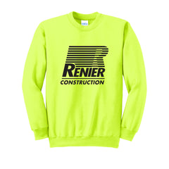 Renier Construction - Port & Company® Tall Essential Fleece Crewneck Sweatshirt