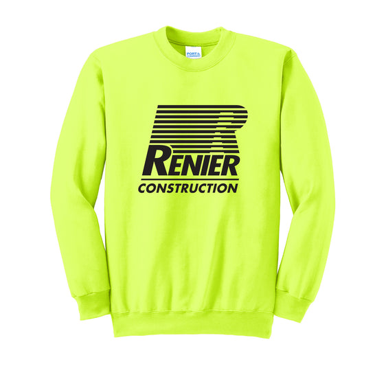 Renier Construction - Port & Company® Tall Essential Fleece Crewneck Sweatshirt