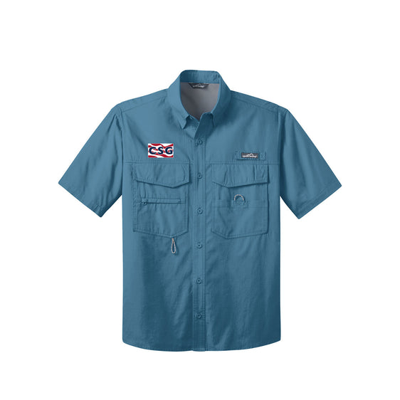 Construction Services Group - Eddie Bauer® - Short Sleeve Fishing Shirt