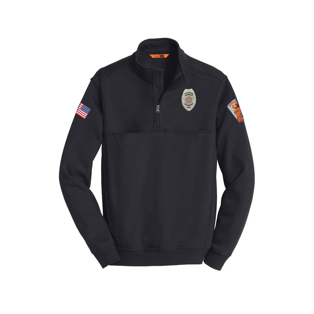 Strasburg Fire Department Firefighters - 1/2-Zip Job Shirt