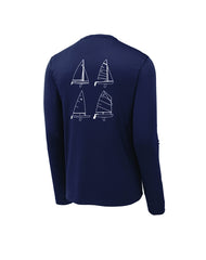 Hoover Sailing Club - Sport-Tek Posi-UV Pro Long Sleeve Tee