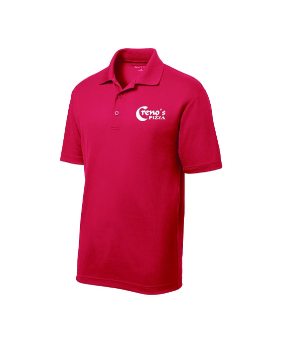 Creno's Pizza - Posicharge Racermesh Polo