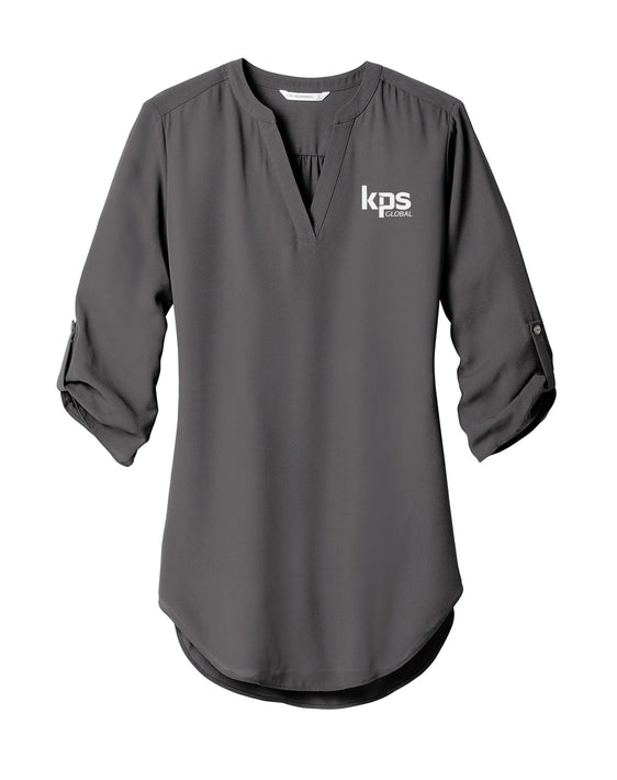 KPS Global - Ladies 3/4-Sleeve Tunic Blouse