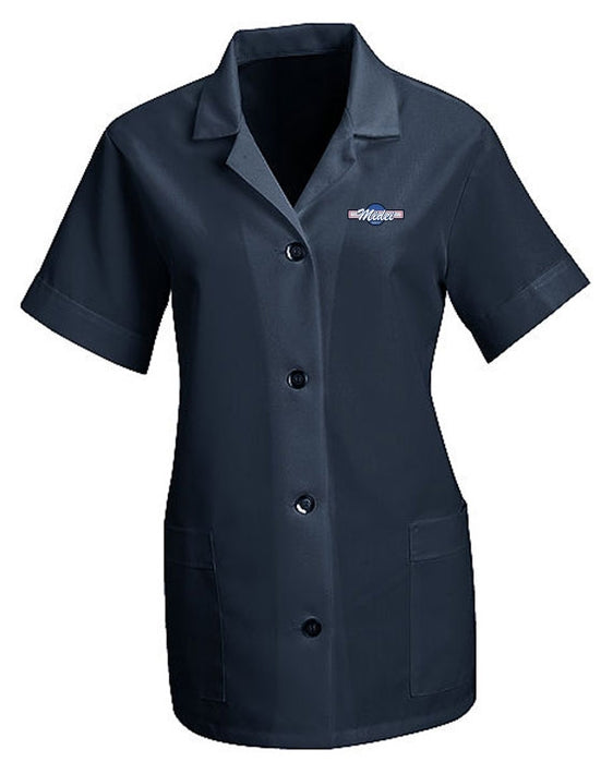 Shop N' Save - Women's Loose Fit Button Smock Short Sleeve