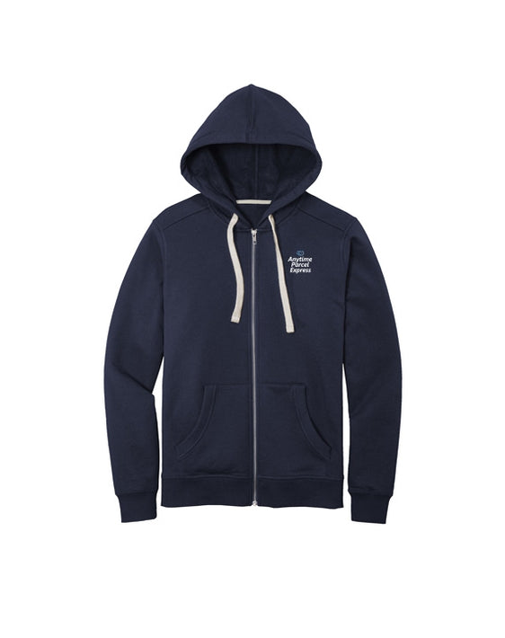 Anytime Parcel Express - District Re-Fleece Full-Zip Hoodie