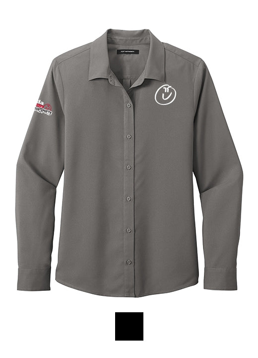 Honda Marysville Motorsports - Port Authority Ladies Long Sleeve Performance Staff Shirt