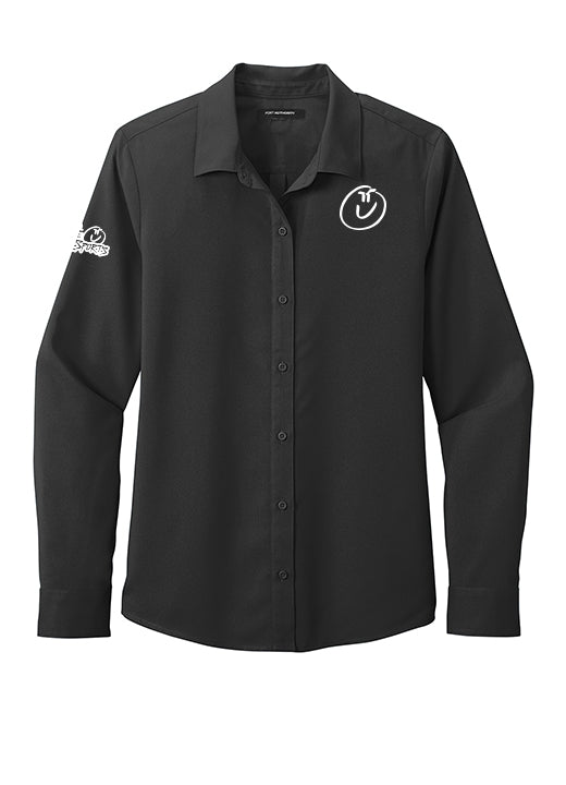 Honda Marysville Motorsports - Port Authority Ladies Long Sleeve Performance Staff Shirt
