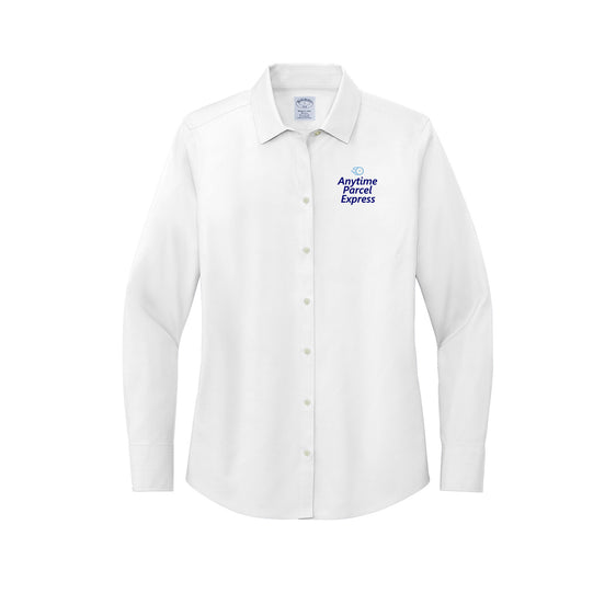 Anytime Parcel Express - Brooks Brothers® Women’s Wrinkle-Free Stretch Pinpoint Shirt