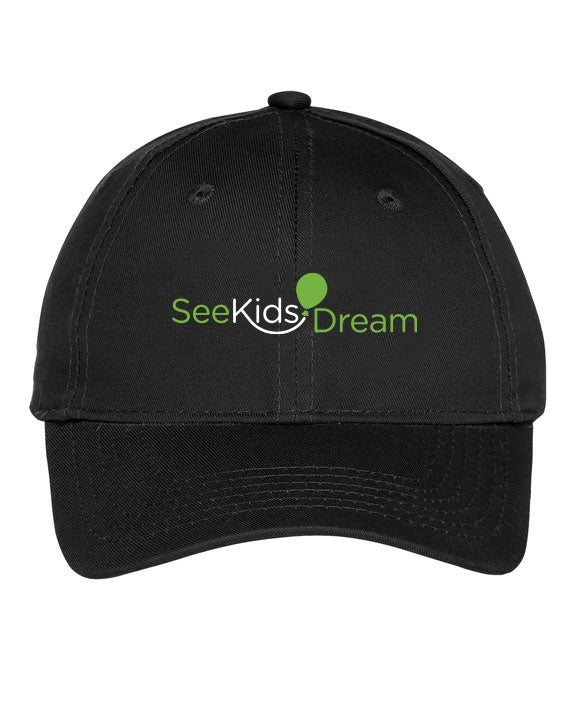 See Kids Dream - Port & Company Youth Six-Panel Unstructured Twill Cap