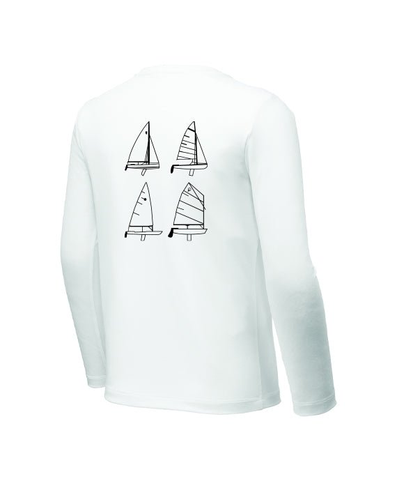 Hoover Sailing Club - Sport-Tek Youth Posi-UV Pro Long Sleeve Tee