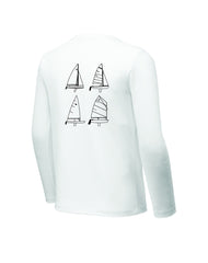 Hoover Sailing Club - Sport-Tek Youth Posi-UV Pro Long Sleeve Tee